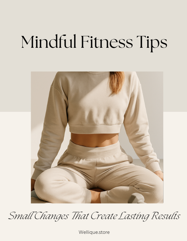 Mindful Fitness Tips Digital Themes